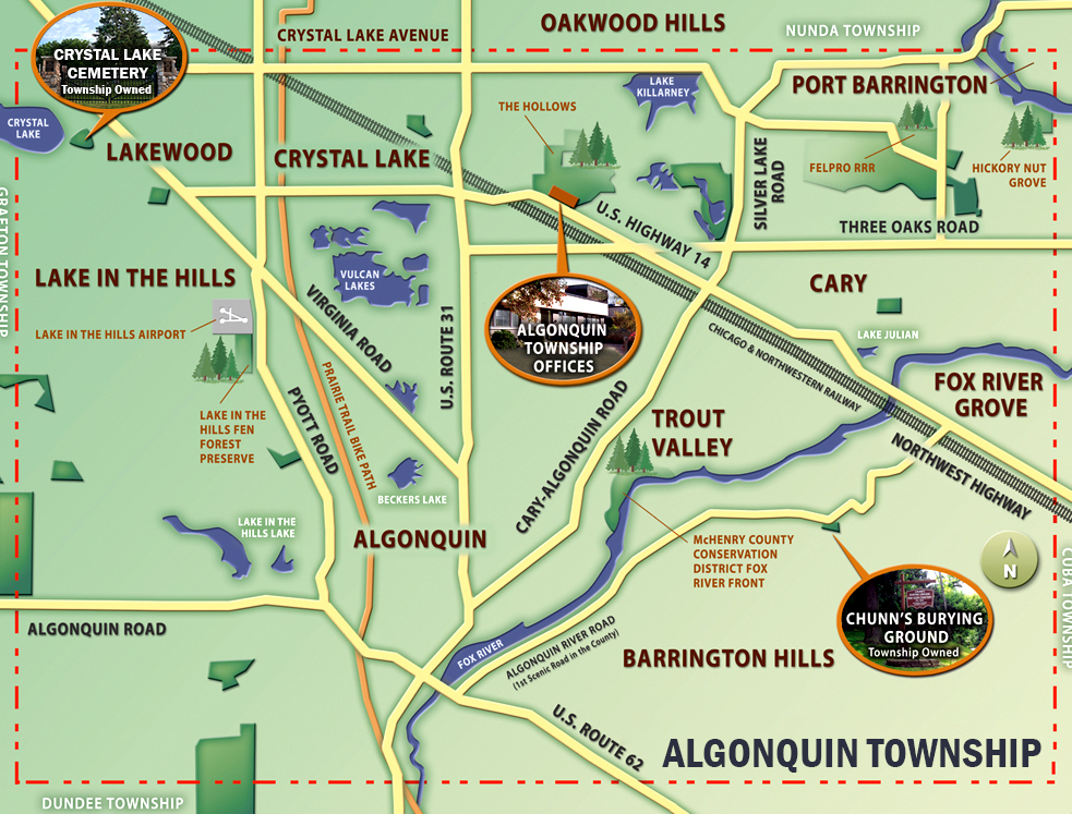 Algonquin Township Map